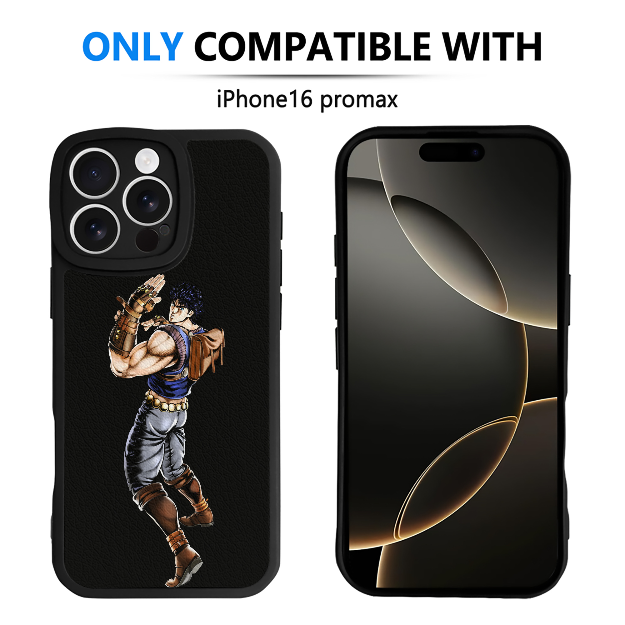 （画像用） ジョジョの奇妙な冒険 /ジョナサン?ジョースター JoJo's Bizarre Adventure Jonathan Joestar 【iPhone 16シリーズ対応】シリコンスマホケース（レザー調） 材質：シリコン